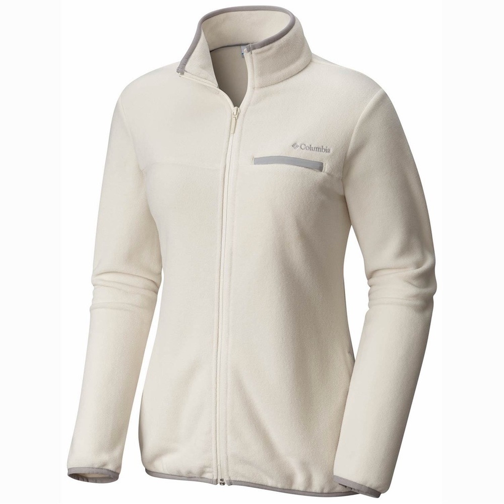 Columbia Women's Off-White Fleece Jacket